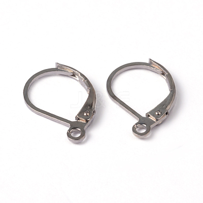 Brass Leverback Earring Findings EC223-1