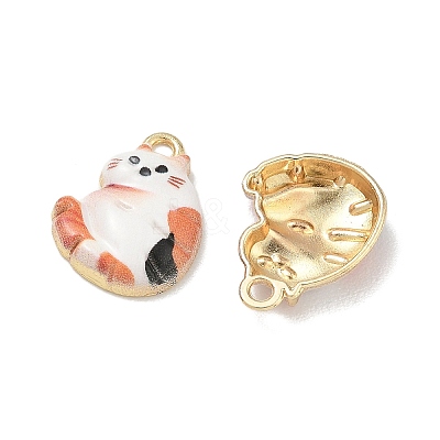 Alloy Enamel Pendants ENAM-K076-35G-07-1