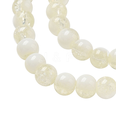 Crackle Glass Beads X1-GLAA-U001-6mm-11-1