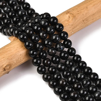 Natural Astrophyllite Beads Strands G-A202-01B-1