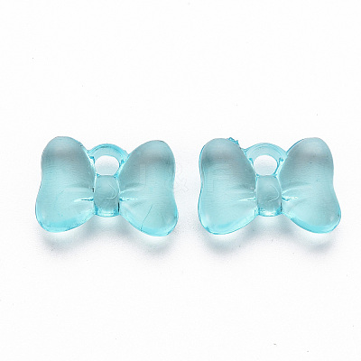 Transparent Acrylic Pendants LS-TACR-T024-02BA-946-1