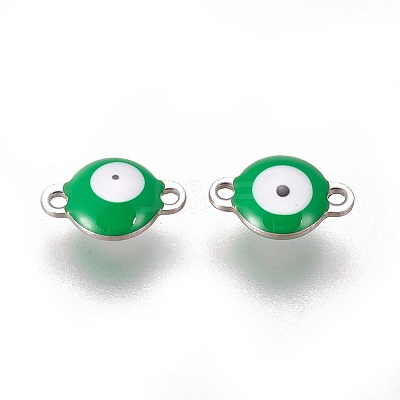 304 Stainless Steel Enamel Links connectors LS-STAS-F206-02P-B01-1