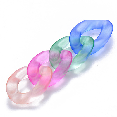 Transparent Acrylic Linking Rings OACR-S036-001B-K-1