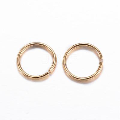 304 Stainless Steel Open Jump Rings STAS-F030-01-1