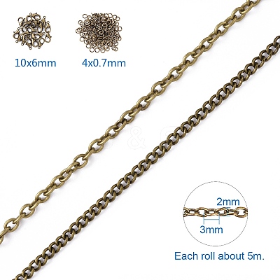 DIY Necklace Making DIY-PH0019-11AB-1