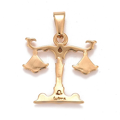 Ion Plating(IP) 304 Stainless Steel Pendants LS-STAS-D165-14G-09-1