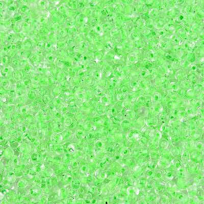 8/0 Inside Colours Transparent Glass Seed Beads SEED-T007-06D-1