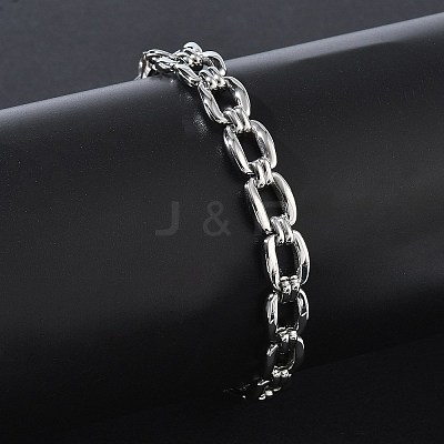 9MM 304 Stainless Steel Oval Link Chain Bracelets SA-CBA2696-10P-1