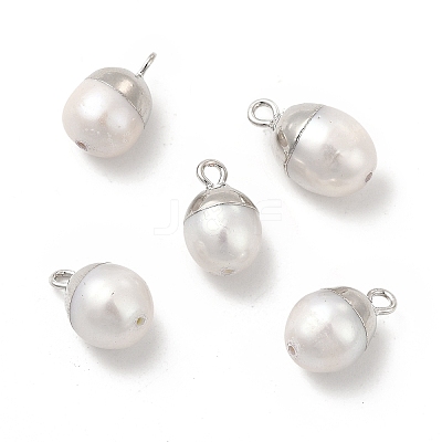 Natural Pearl Pendants PEAR-P004-45P-1