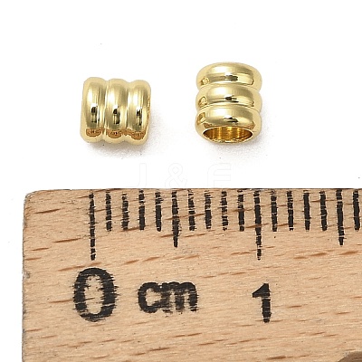 Brass Beads KK-B142-16G-1