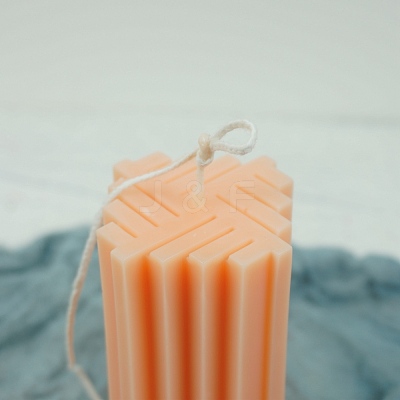Plastic Candle Molds DIY-I035-05-1