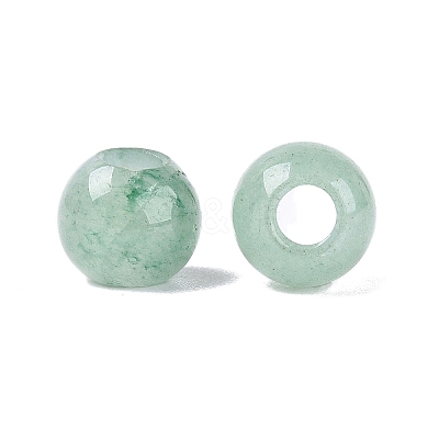 Natural Aventurine European Beads G-Q607-02H-1