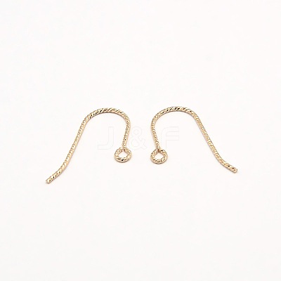 Yellow Gold Filled Earring Hooks KK-A130-04-1