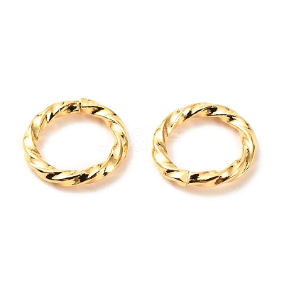 Brass Open Jump Rings X-KK-F824-110B-G-1