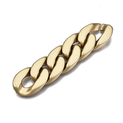 Spray Painted Acrylic Linking Rings ACRP-N002-37-1