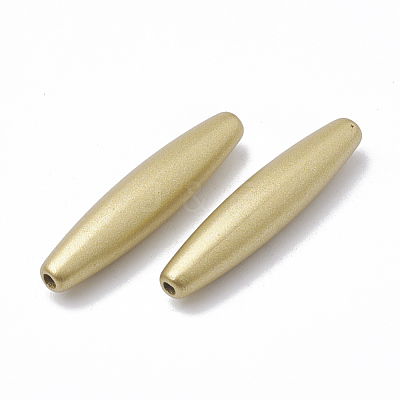 Spray Painted Acrylic Beads ACRP-T005-39-1