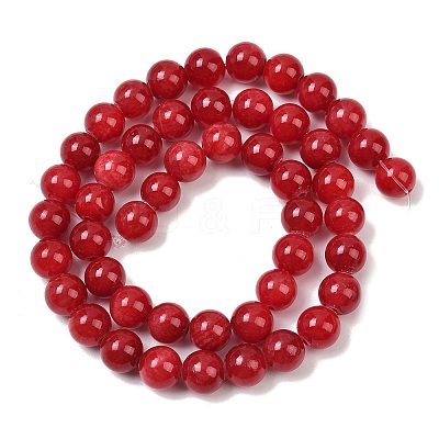Natural Striped Stone Beads Strands G-D315-A01-05-6mm-1