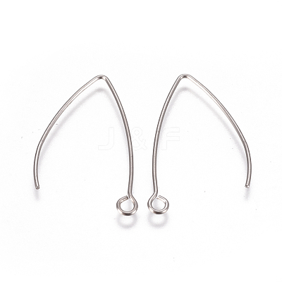 Tarnish Resistant 304 Stainless Steel Earring Hooks STAS-F227-26A-P-1