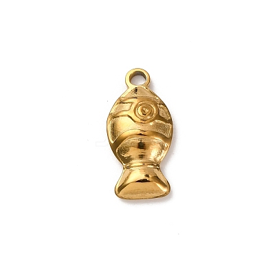 304 Stainless Steel Pendants STAS-I348-01G-02-1