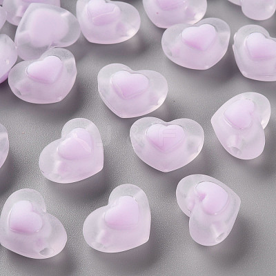 Transparent Acrylic Beads X-TACR-S152-08C-09-1