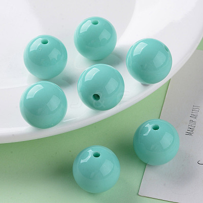 Opaque Acrylic Beads MACR-S370-C20mm-SS2107-1