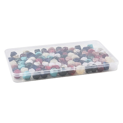 100Pcs 10 Styles Acrylic Beads OACR-FS0002-67-1