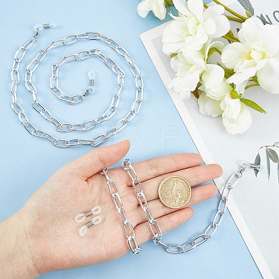 Eyeglasses Chains AJEW-AR0001-08P-1