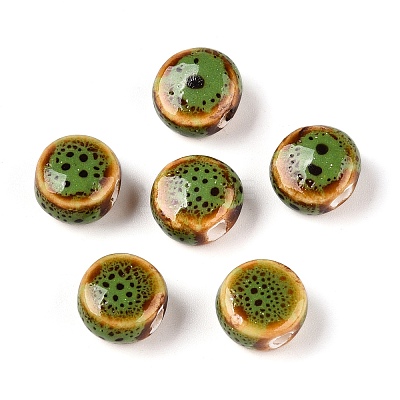 Handmade Porcelain Ceramic Beads PORC-Q265-008C-A-1