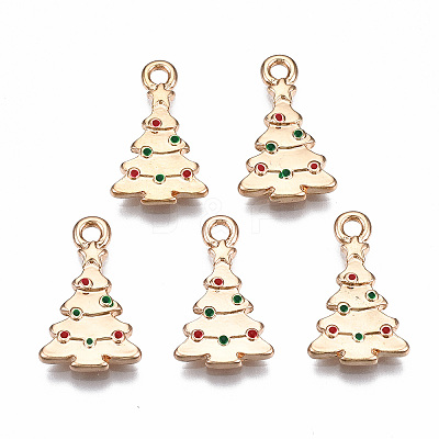 Alloy Enamel Pendants ENAM-Q443-019-RS-1