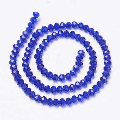 Glass Beads Strands EGLA-A034-T3mm-D06-1