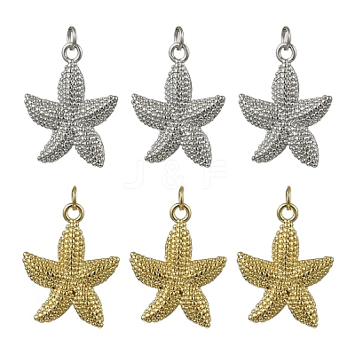 2Pcs 2 Colors Brass Pendants KK-YW0003-84-1