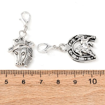 Alloy Pendant Decorations HJEW-GA00004-1