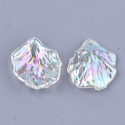 Transparent Acrylic Pendants TACR-T007-08A-1