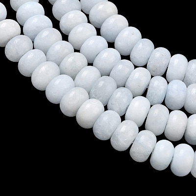 Dyed Natural White Jade Beads Strands GG-CBA9281-A20-5x8mm-1