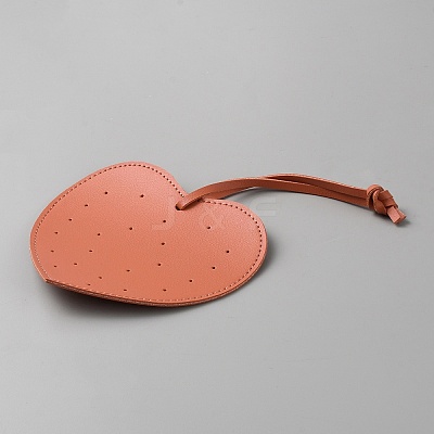 Imitation Leather Earring Display Cards EDIS-WH0022-27C-1