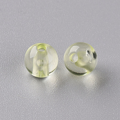 Transparent Acrylic Beads MACR-S370-A8mm-728-1