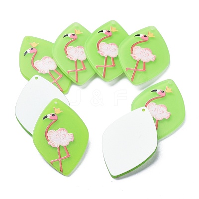 Acrylic Pendants KY-I007-04B-1