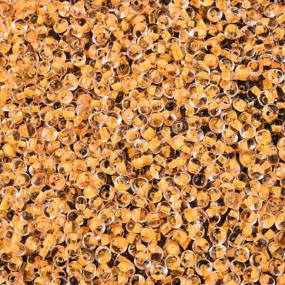 8/0 Inside Colours Transparent Glass Seed Beads X1-SEED-T007-06F-1