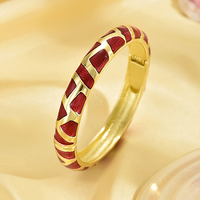Enamel Stripe Bangle SJ8593-2-1