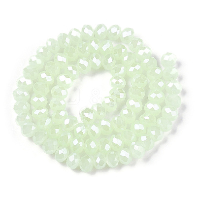 Electroplate Glass Beads Strands EGLA-A044-J2mm-A01-1