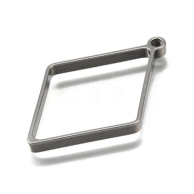 304 Stainless Steel Pendants STAS-S181-01P-F-1