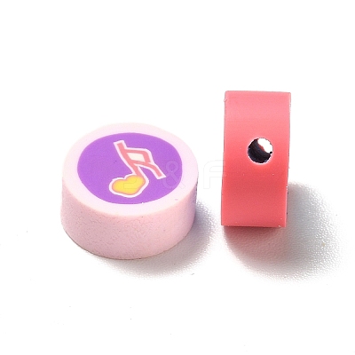 Handmade Polymer Clay Beads CLAY-B003-18-1