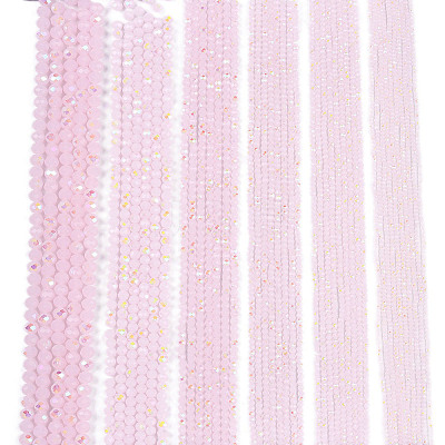 Electroplate Glass Beads Strands LS-EGLA-A044-J3mm-L02-1