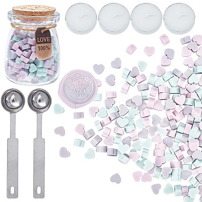 Sealing Wax Particles Kits for Retro Seal Stamp DIY-CP0003-60Q-1