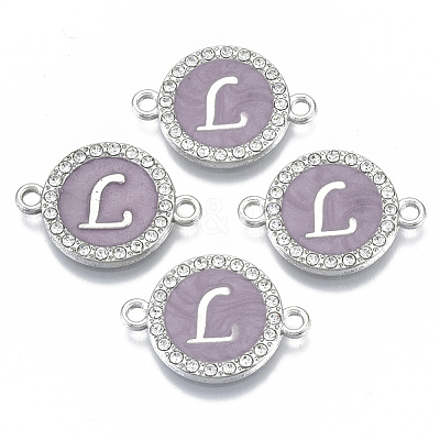 Alloy Enamel Links Connectors ENAM-TAC0003-01S-01L-1