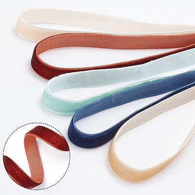 1 Roll Flocking Ribbon SRIB-GF0001-05A-1