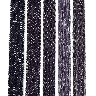 Electroplate Glass Beads Strands EGLA-A044-T4mm-A15-1