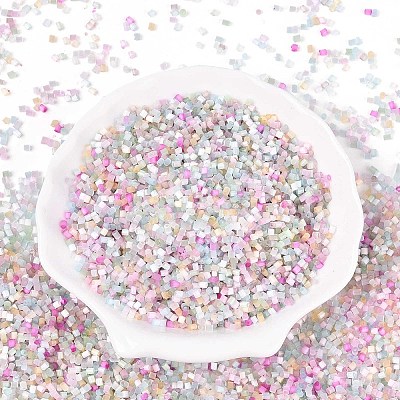 Glass Bugle Beads SEED-S023-15C-15-1