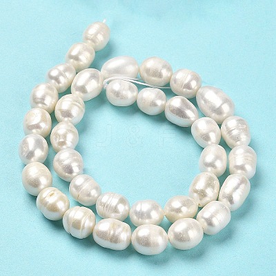 Natural Cultured Freshwater Pearl Beads Strands PEAR-E016-081-1