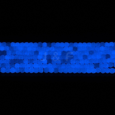 Synthetic Luminous Stone Beads Strands G-C086-01B-10-1